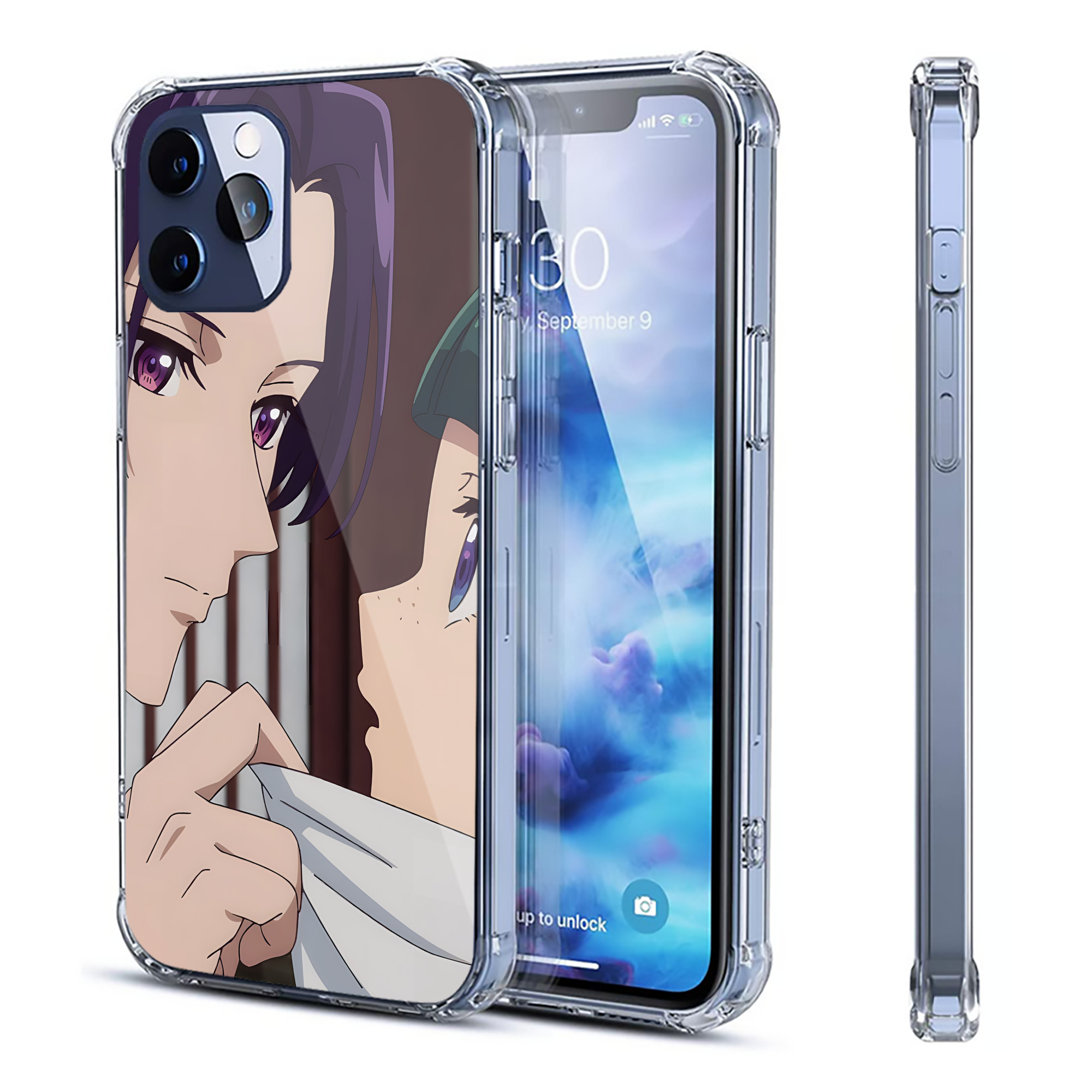 （画像用） 薬屋のひとりごと The Apothecary Diaries 【iPhone 12シリーズ対応】透明スマホケース（クリアソフトケース）